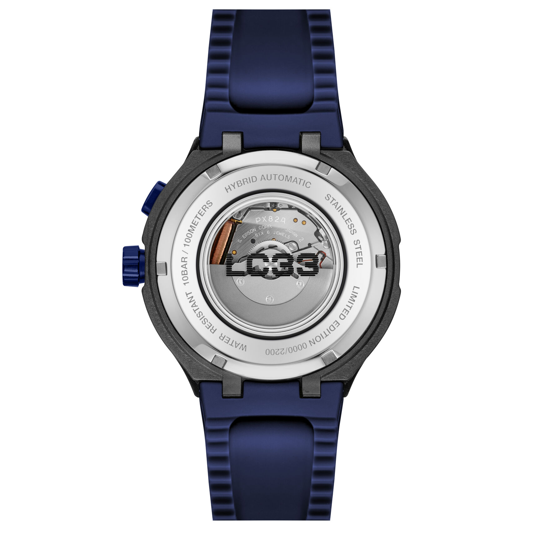 LC33 Blue Silicone Watch LC33 Blue Silicone Watch
