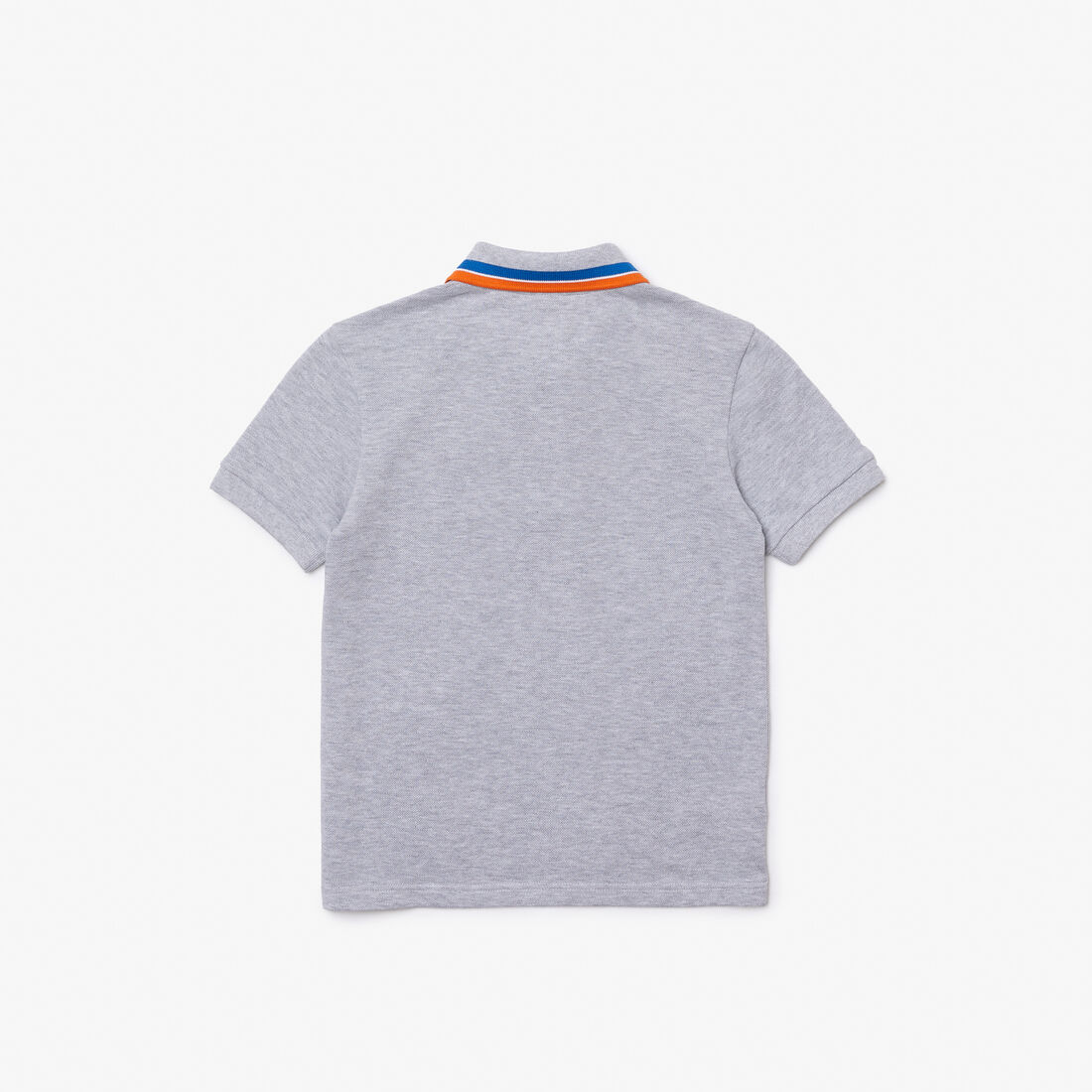 Boys' Lacoste Tricolour Collar Cotton Petit Pique Polo Boys' Lacoste Tricolour Collar Cotton Petit Pique Polo