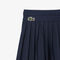 lacoste pleated jersey skirt