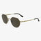 lacoste monogram unisex rounded metal glasses
