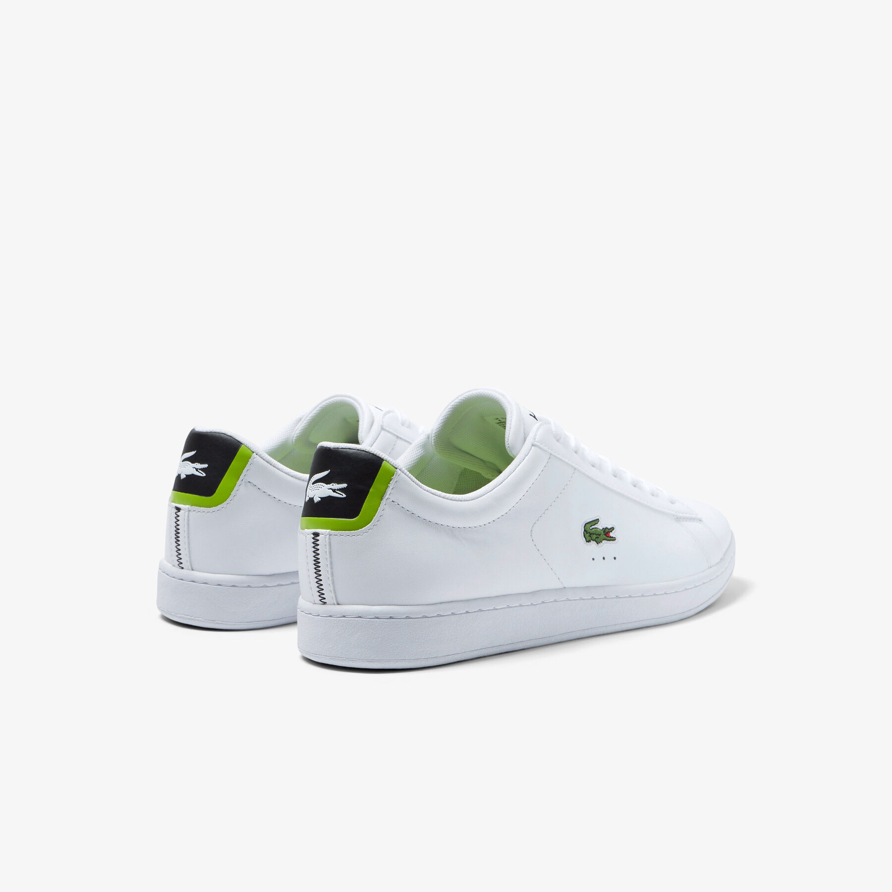 men s lacoste carnaby leather sneakers