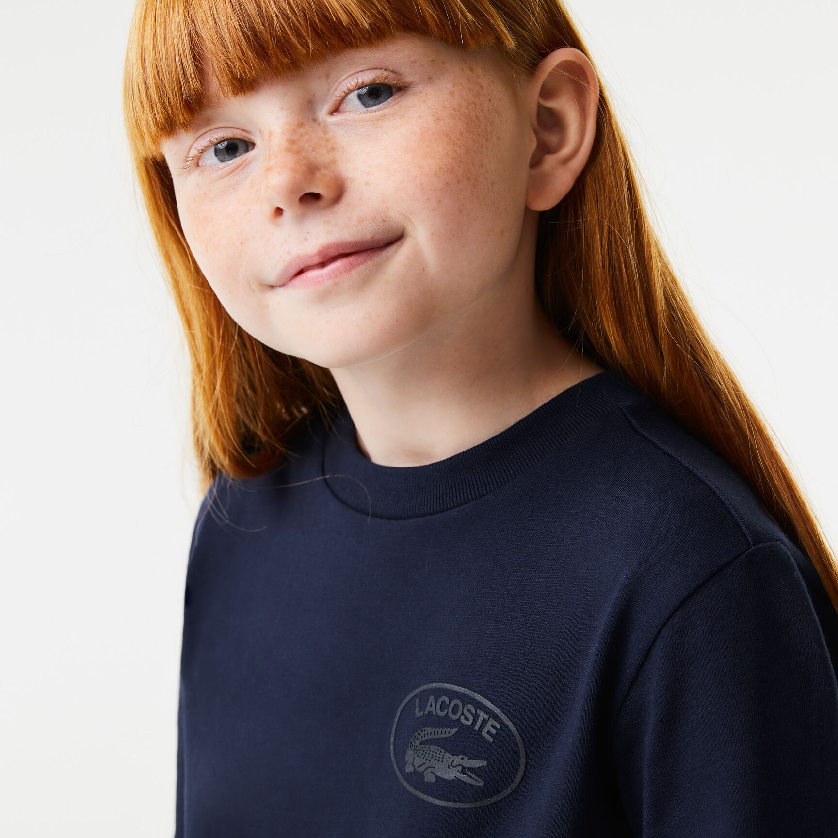 فستان لاكوست قطن جيرسيه بخصر بلون مغاير للبنات فستان لاكوست قطن جيرسيه بخصر بلون مغاير للبنات