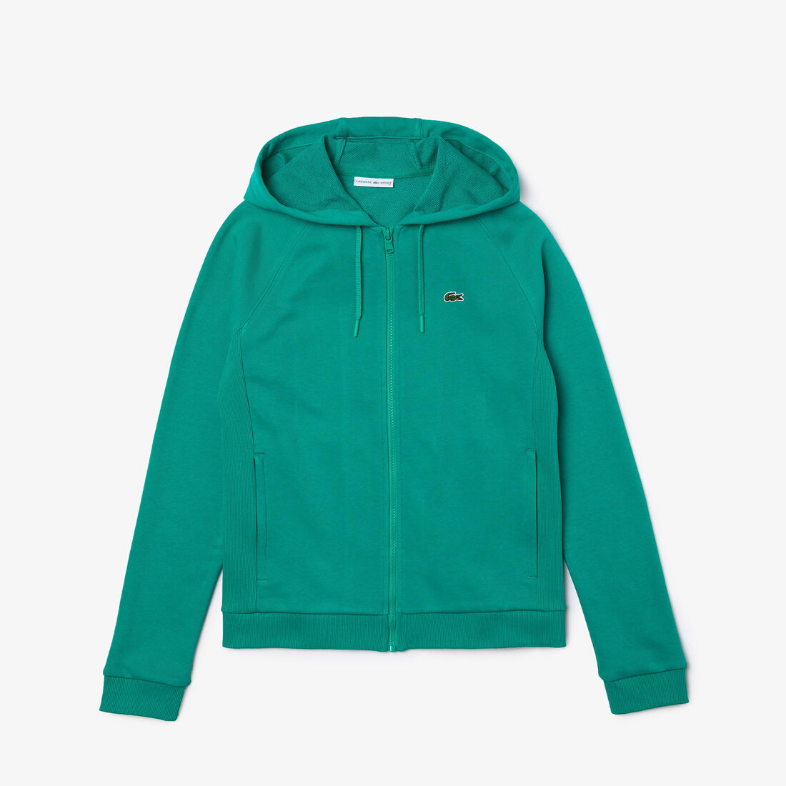 سويت شيرت للتنس من الصوف بسحاب وغطاء رأس مجموعة Lacoste SPORT للنساء سويت شيرت للتنس من الصوف بسحاب وغطاء رأس مجموعة Lacoste SPORT للنساء