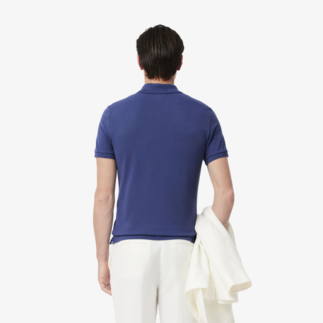 قميص بولو بيكيه بقصة ضيقة L.12.12 قميص بولو بيكيه بقصة ضيقة L.12.12