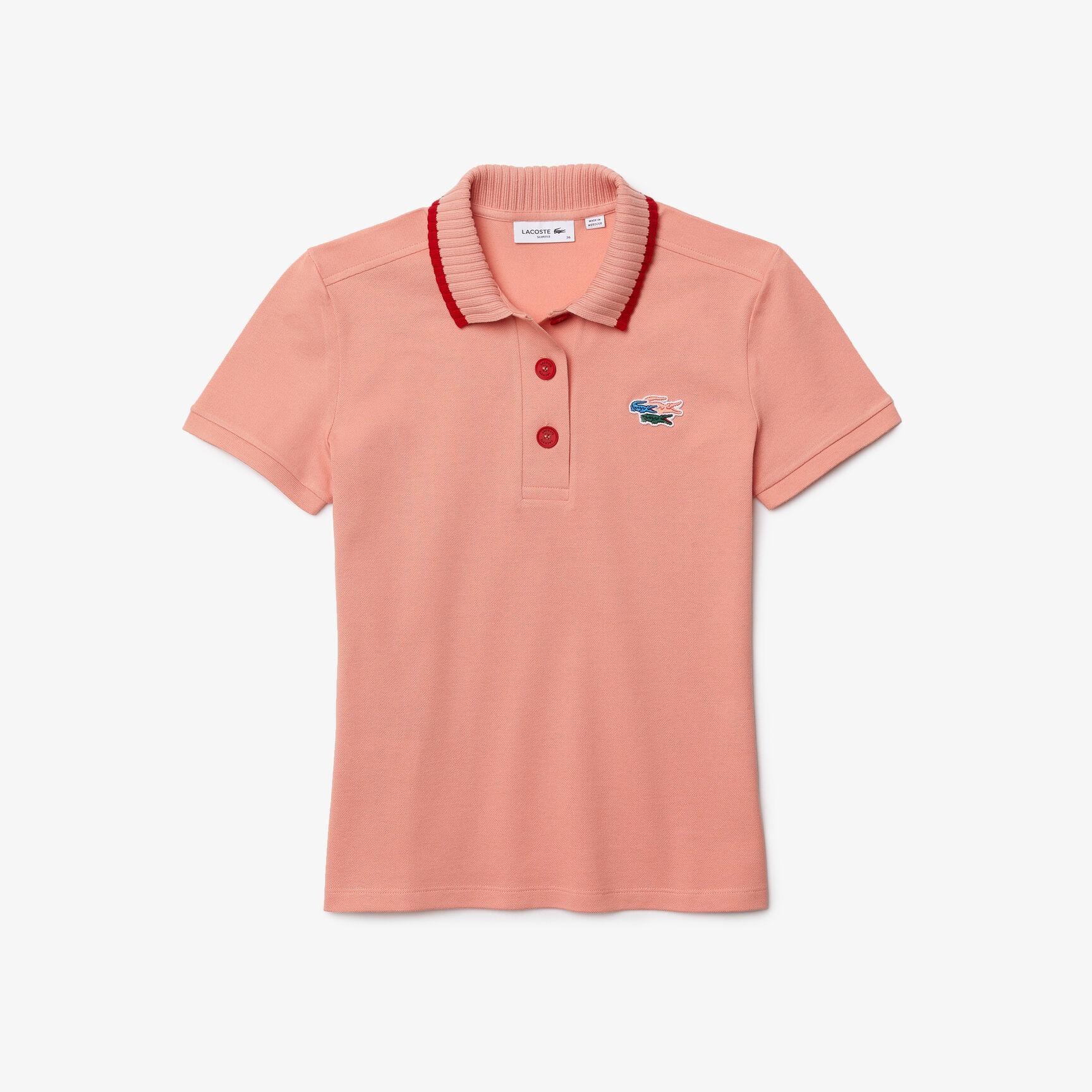 بولو Lacoste النسائي من قطن بيكيه العضوي