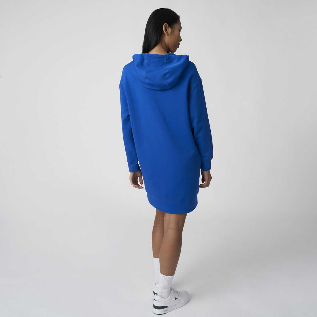 فستان لاكوست بيكيه طبقتين بقصة فضفاضة للنساء فستان لاكوست بيكيه طبقتين بقصة فضفاضة للنساء