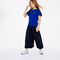 Girls' Flared Pleated Knit Pants lacoste girls flared pleated knit pants