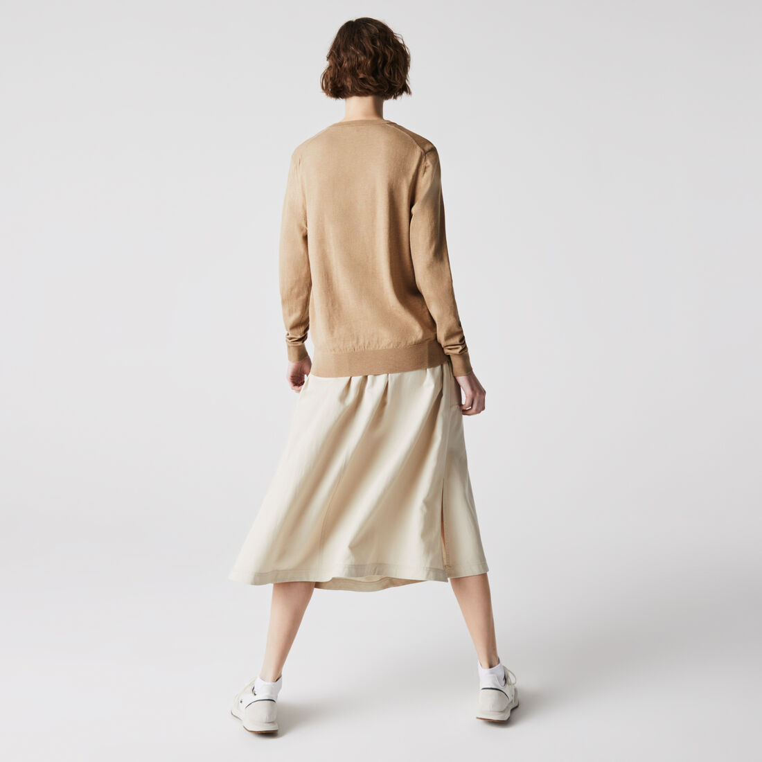 Women’s V-neck Loose Organic Cotton Sweater Women’s V-neck Loose Organic Cotton Sweater