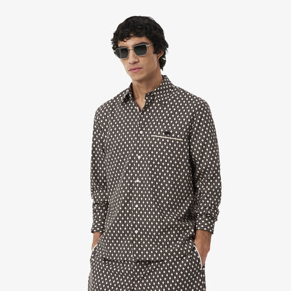 Regular Fit Printed Cotton Shirt