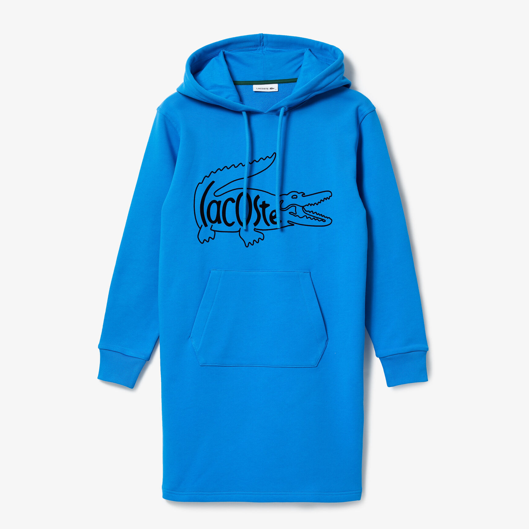 فستان سويت شيرت من القطن الصوفي مع طبعة التمساح بحجم كبير للنساء فستان سويت شيرت من القطن الصوفي مع طبعة التمساح بحجم كبير للنساء