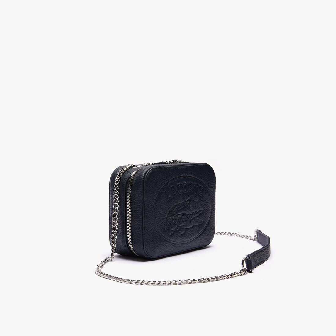 Women’s Croco Crew Grained Leather Zip Shoulder Bag Women’s Croco Crew Grained Leather Zip Shoulder Bag