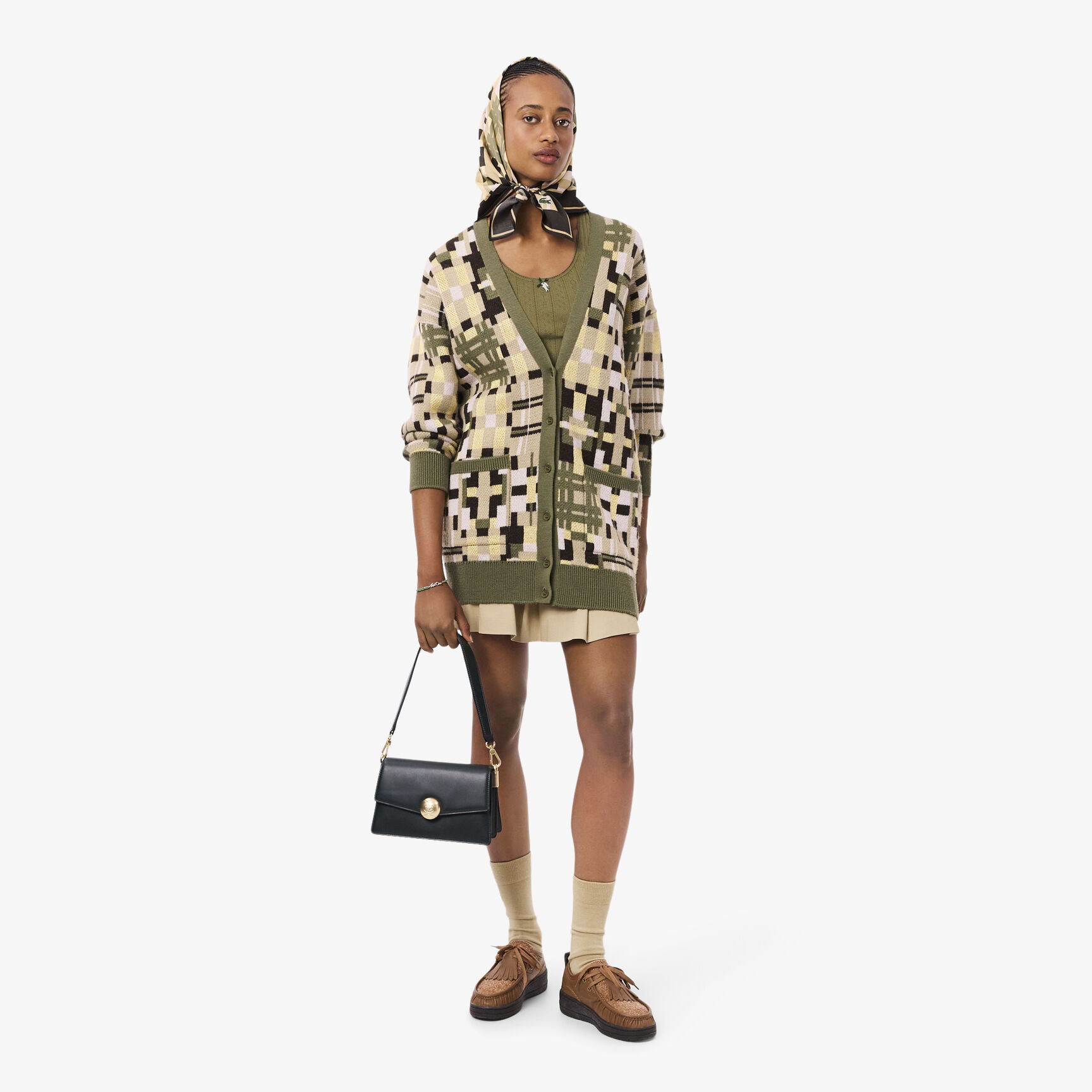 Geometric Pattern Scarf