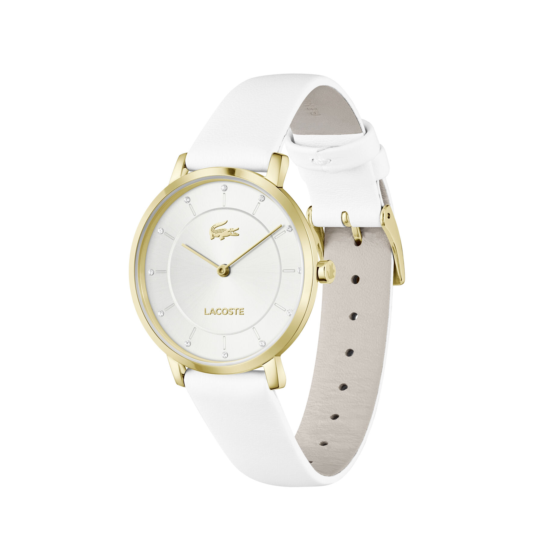 Lacoste Crocorigin Women's White Dial Watch lacoste crocorigin women s white dial watch