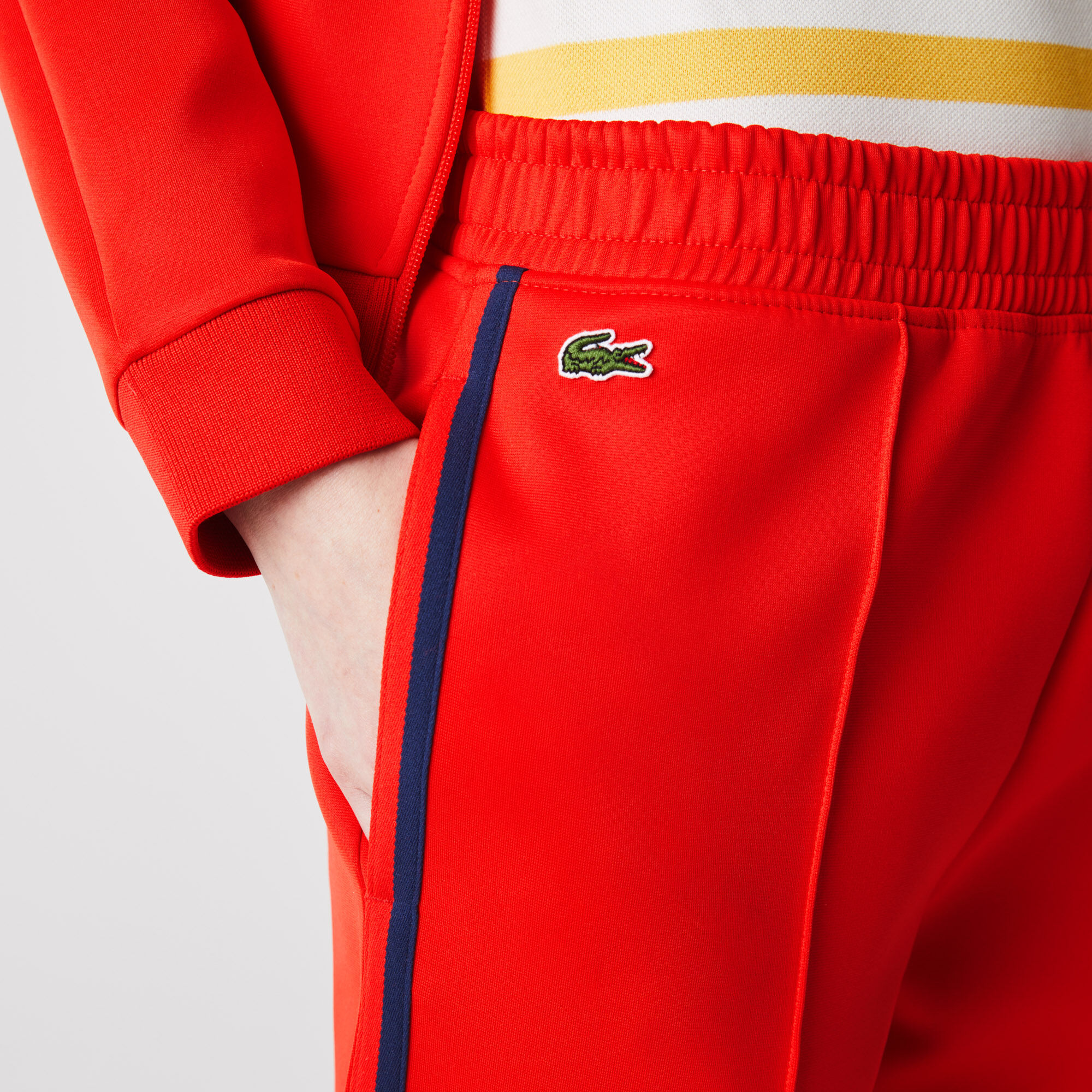 Straight cut sales tracksuit bottoms