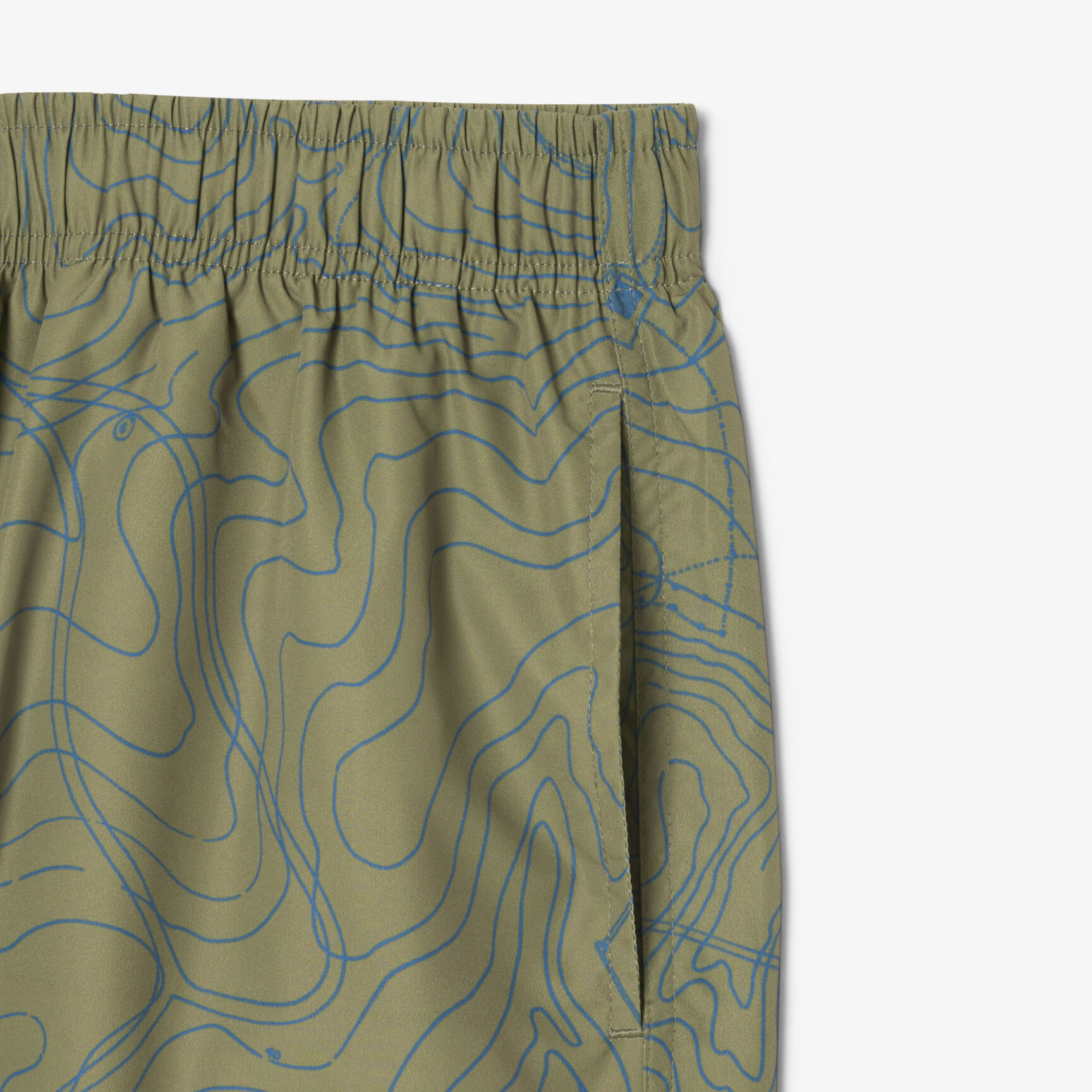 Mid Length Print Swim Trunks Mid Length Print Swim Trunks