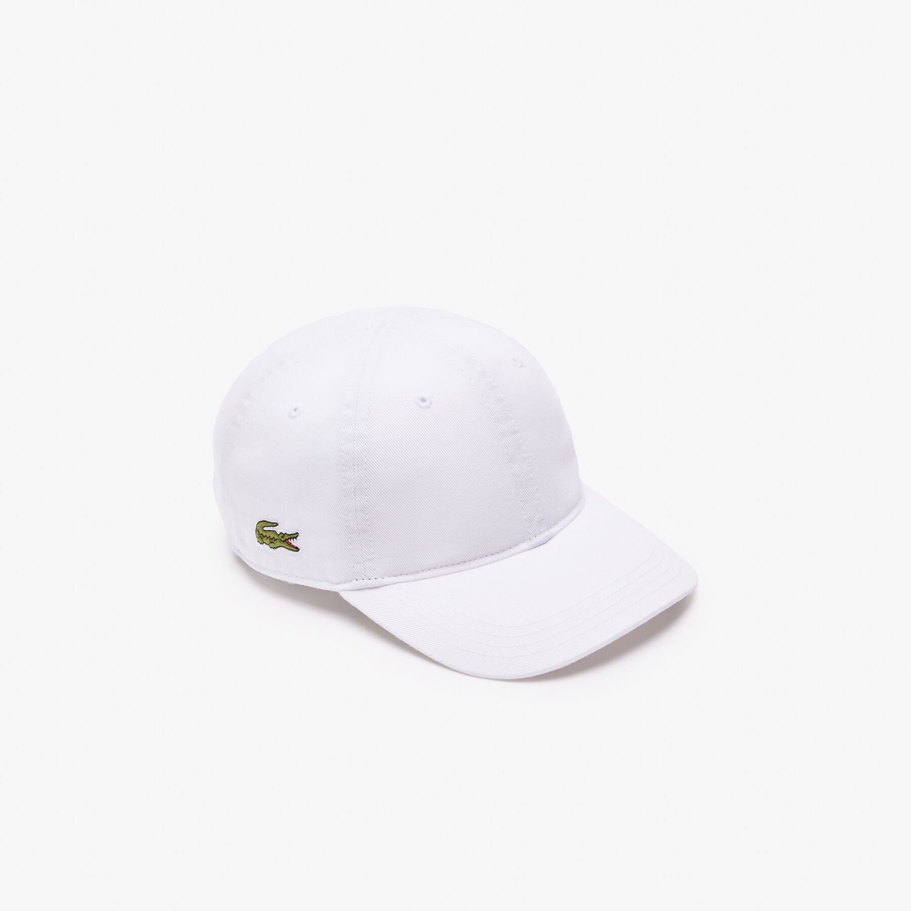 lacoste kids  solid gabardine cap