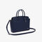 lacoste daily lifestyle coated canvas purse