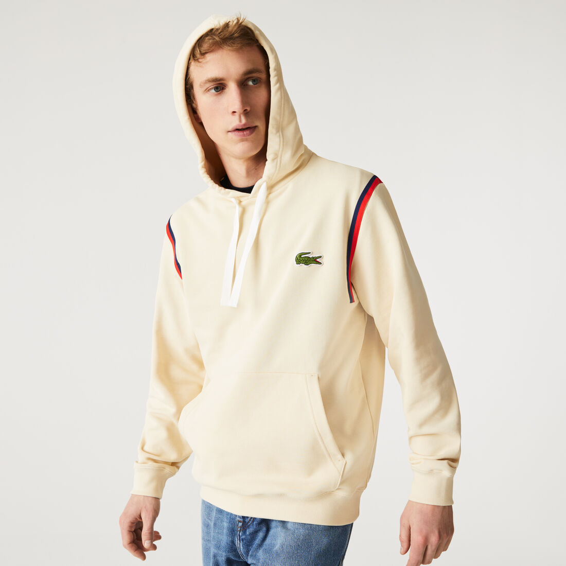 Men’s Made In France Hooded Organic Cotton Fleece Sweatshirt Men’s Made In France Hooded Organic Cotton Fleece Sweatshirt