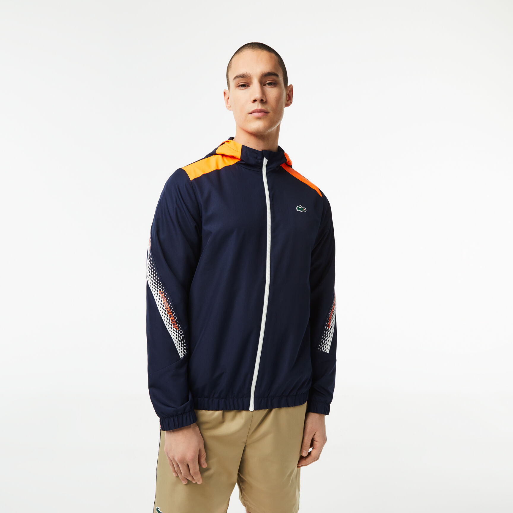 Buy Men's Lacoste Recycled Polyester Hooded Jacket | Lacoste