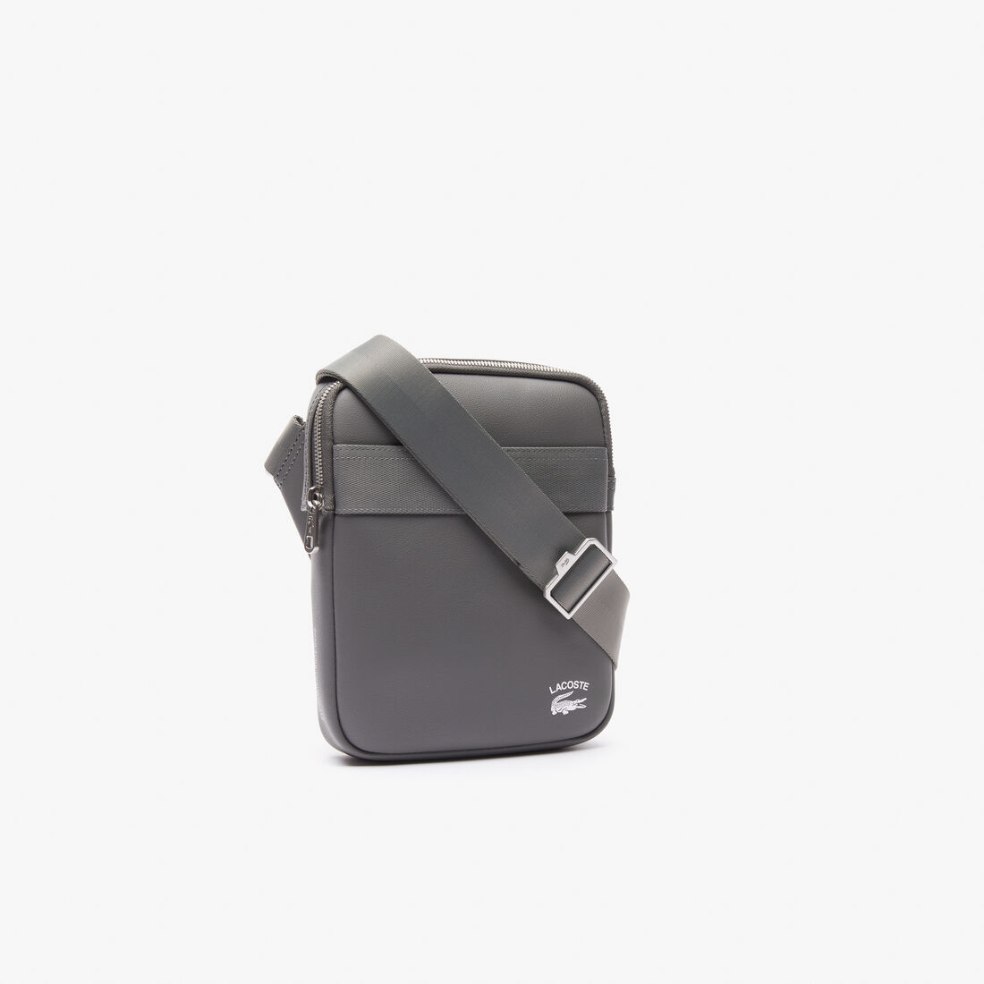 حقيبة كروس لاكوست قنب بشعار الماركة بلون مغاير للرجال حقيبة كروس لاكوست قنب بشعار الماركة بلون مغاير للرجال