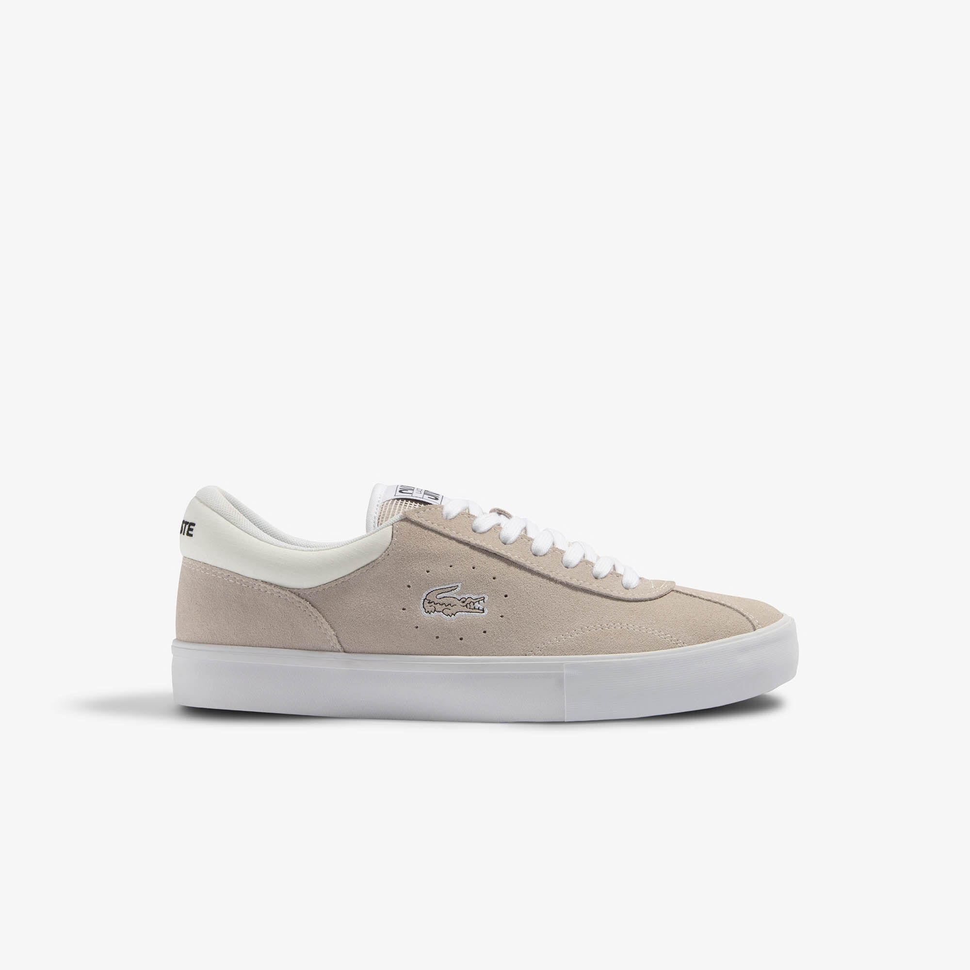 Lacoste suede trainers store