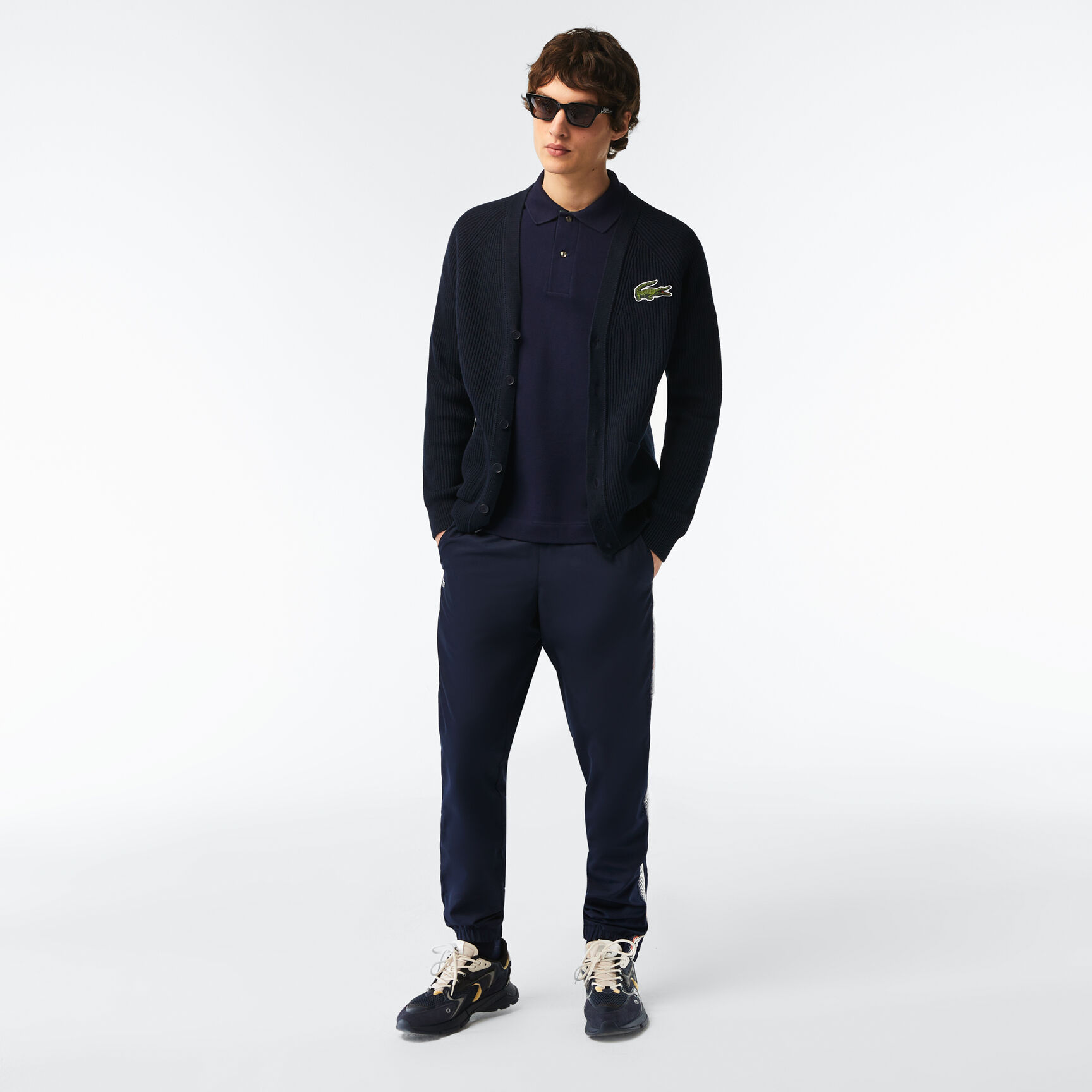 تيشيرت بولو لاكوست بيكيه قطن عضوي بقصة كلاسيكية للرجال مجموعة L.12.12