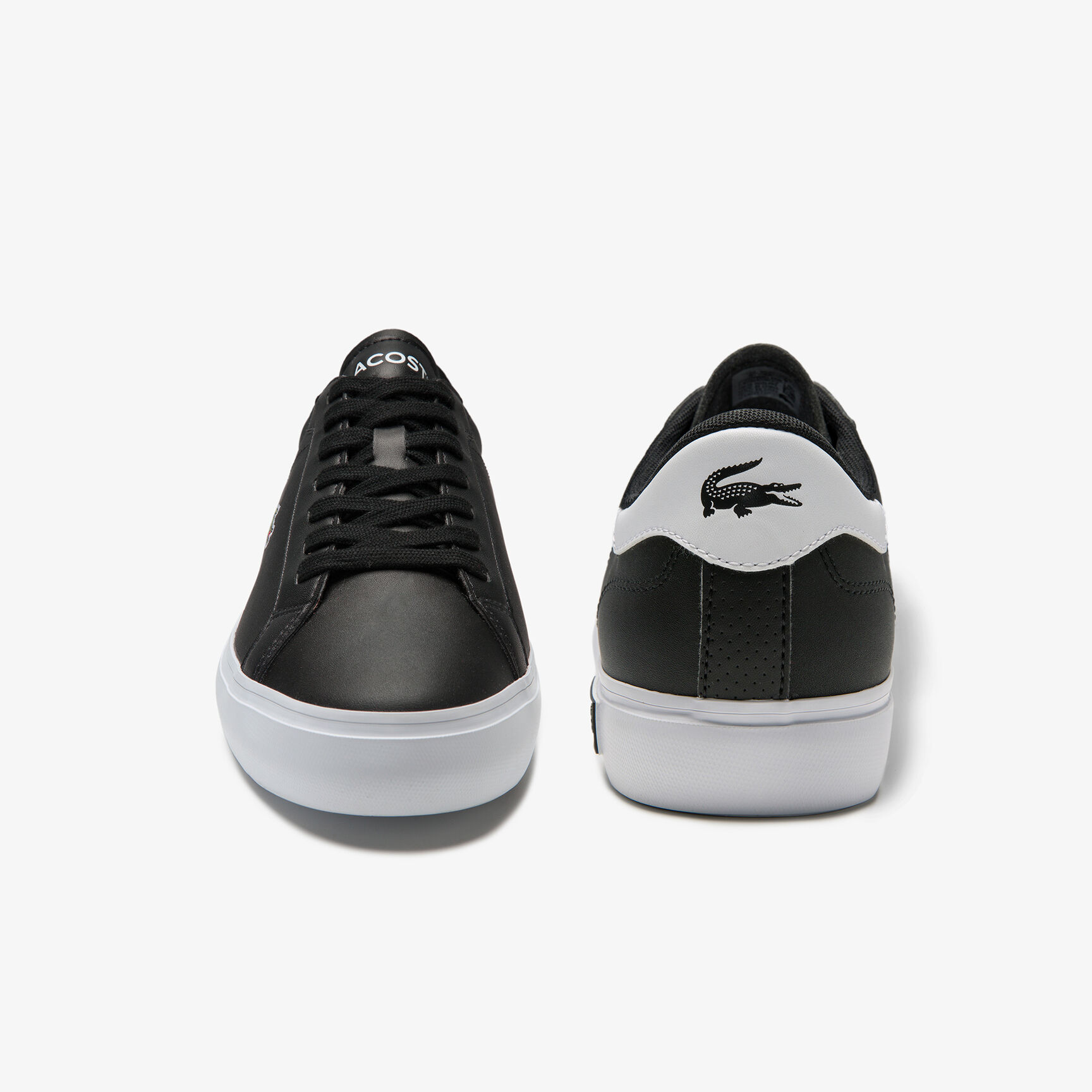 Men's Powercourt Leather and Synthetic Sneakers