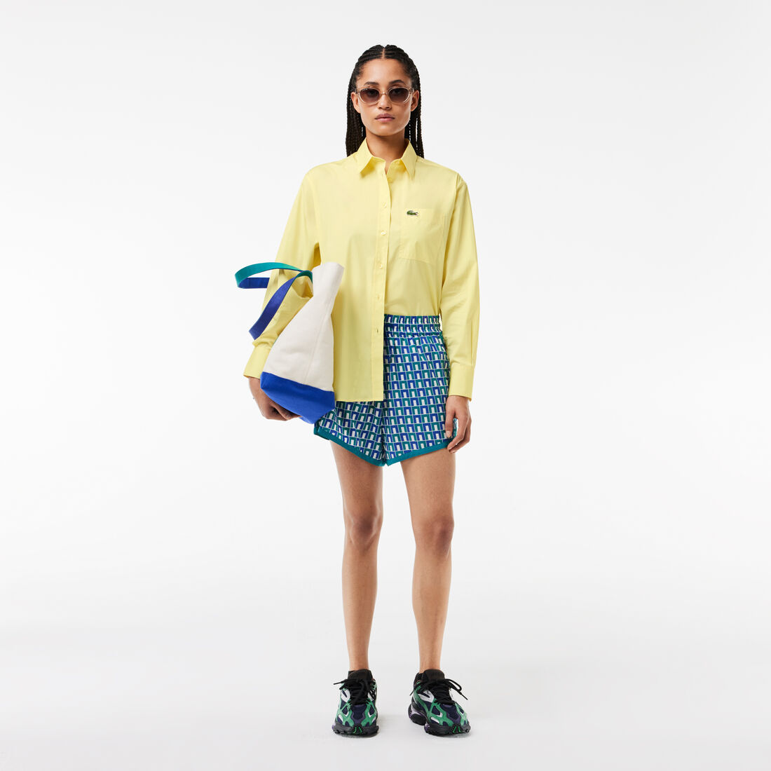Oversized Fit Cotton Poplin Shirt Oversized Fit Cotton Poplin Shirt