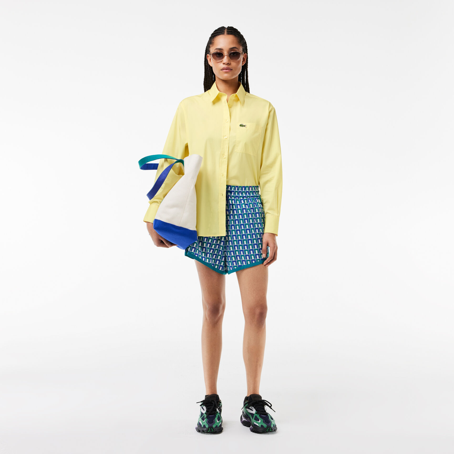 Oversized Fit Cotton Poplin Shirt Oversized Fit Cotton Poplin Shirt