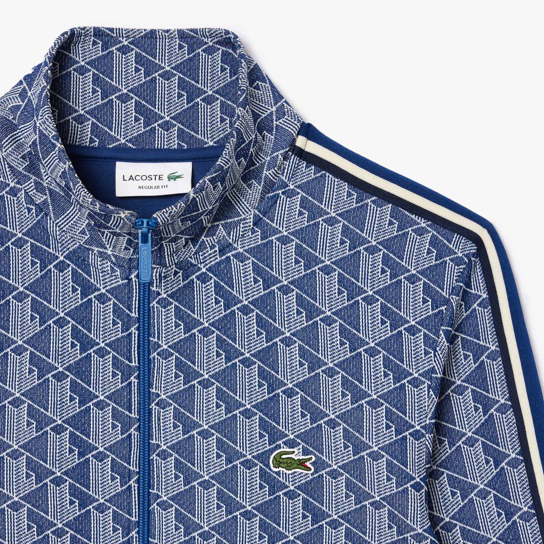 سترة رياضية باريسية بسحاب من الجاكار سترة رياضية باريسية بسحاب من الجاكار