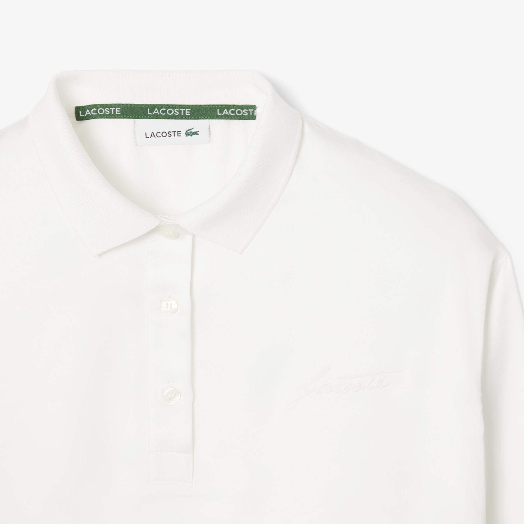 Long Sleeved Oversized Satin Polo Shirt