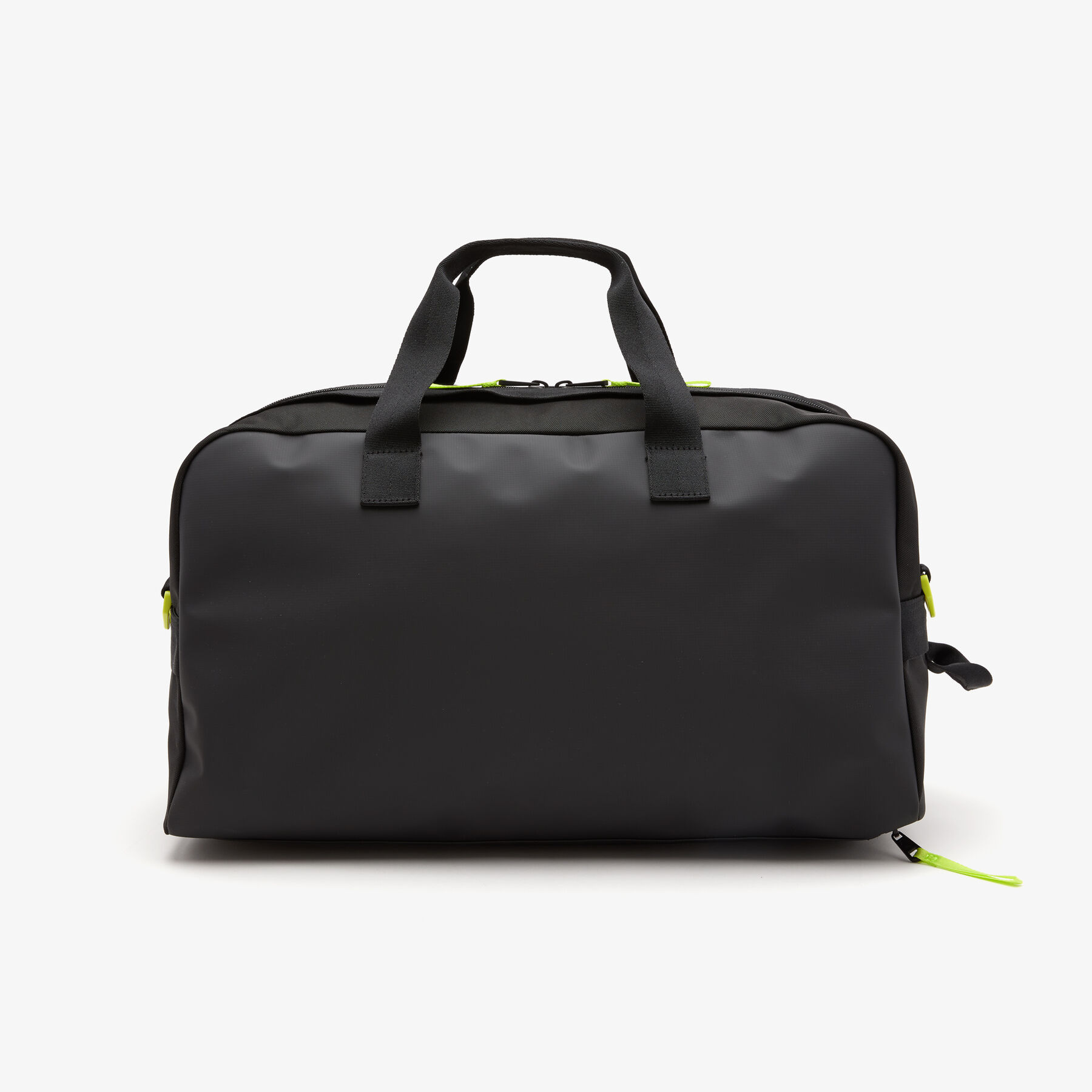 Unisex Lacoste Signature Print Water-Repellent Duffle Weekend Bag unisex lacoste signature print water repellent duffle weekend bag