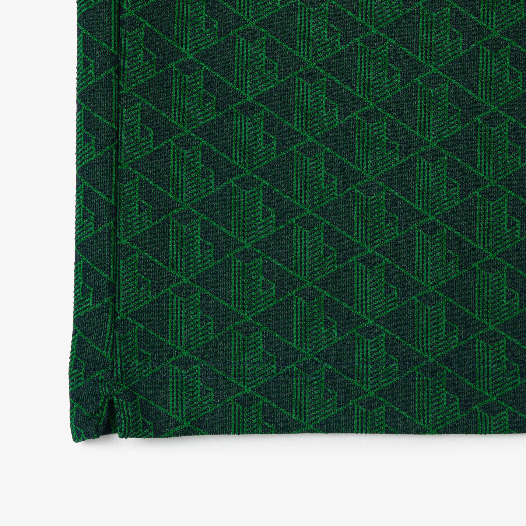 Classic Fit Monogram Jacquard Polo Shirt