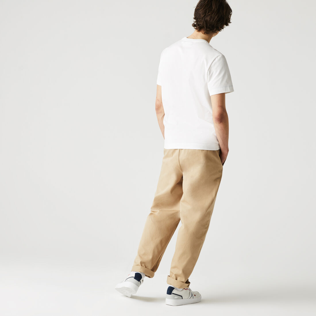 تيشيرت رجالي مخطط مصنوع في فرنسا من القطن العضوي تيشيرت رجالي مخطط مصنوع في فرنسا من القطن العضوي