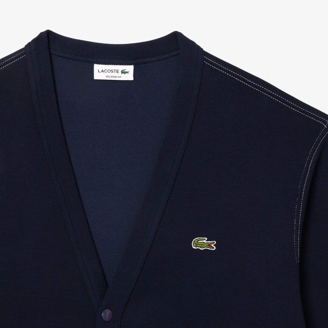 Double Face Pique Cardigan Double Face Pique Cardigan