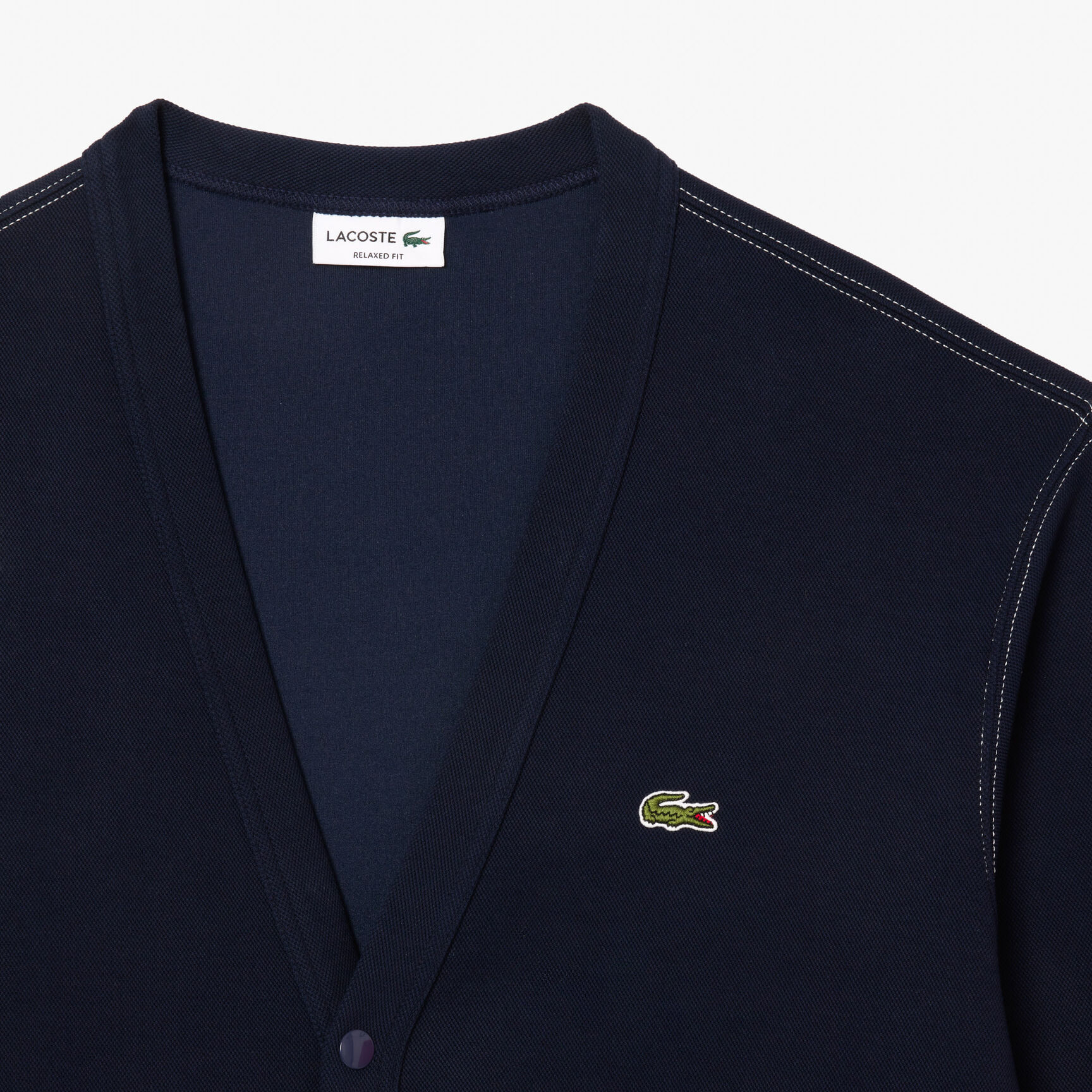 Double Face Pique Cardigan Double Face Pique Cardigan