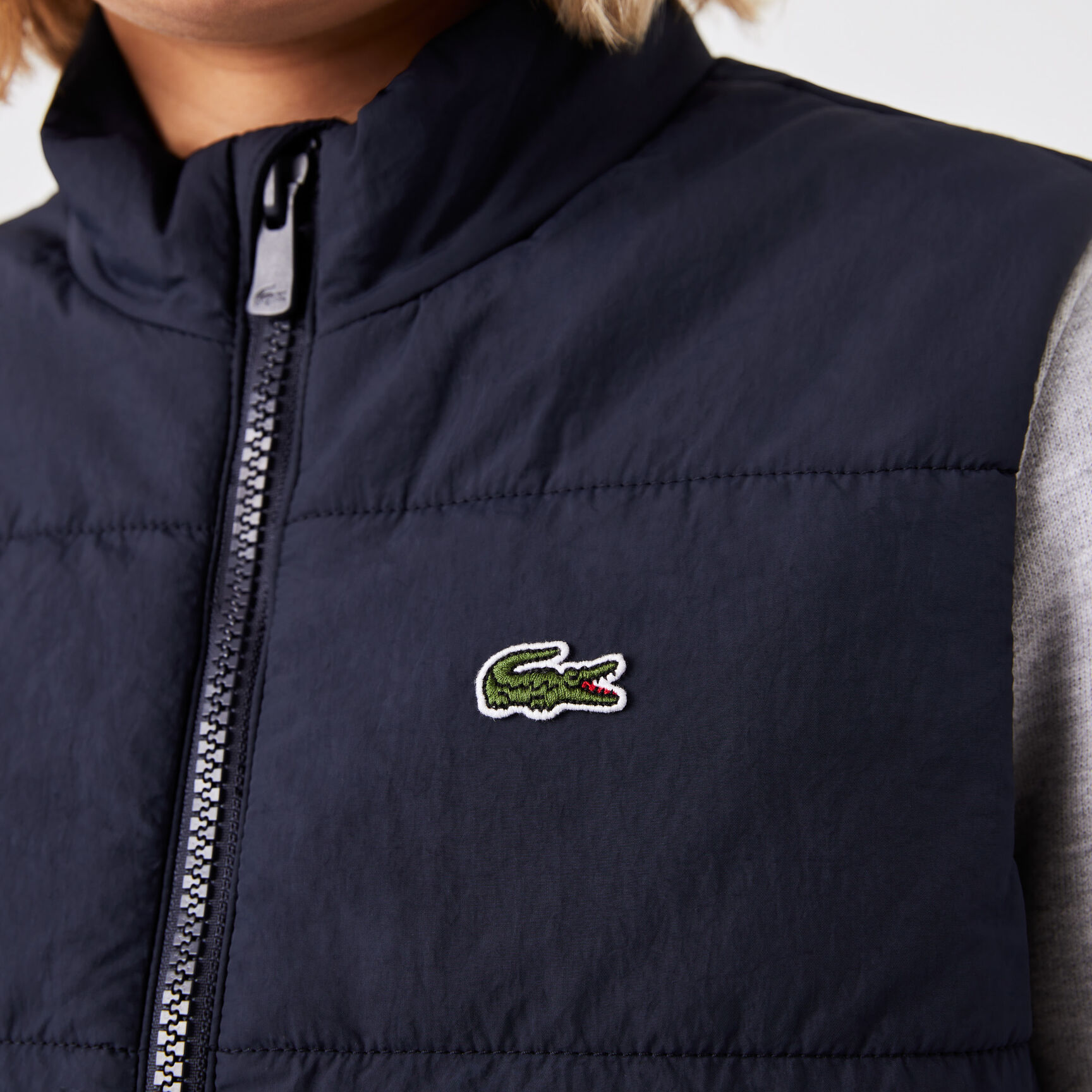 Kids' Lacoste Taffeta Vest Jacket