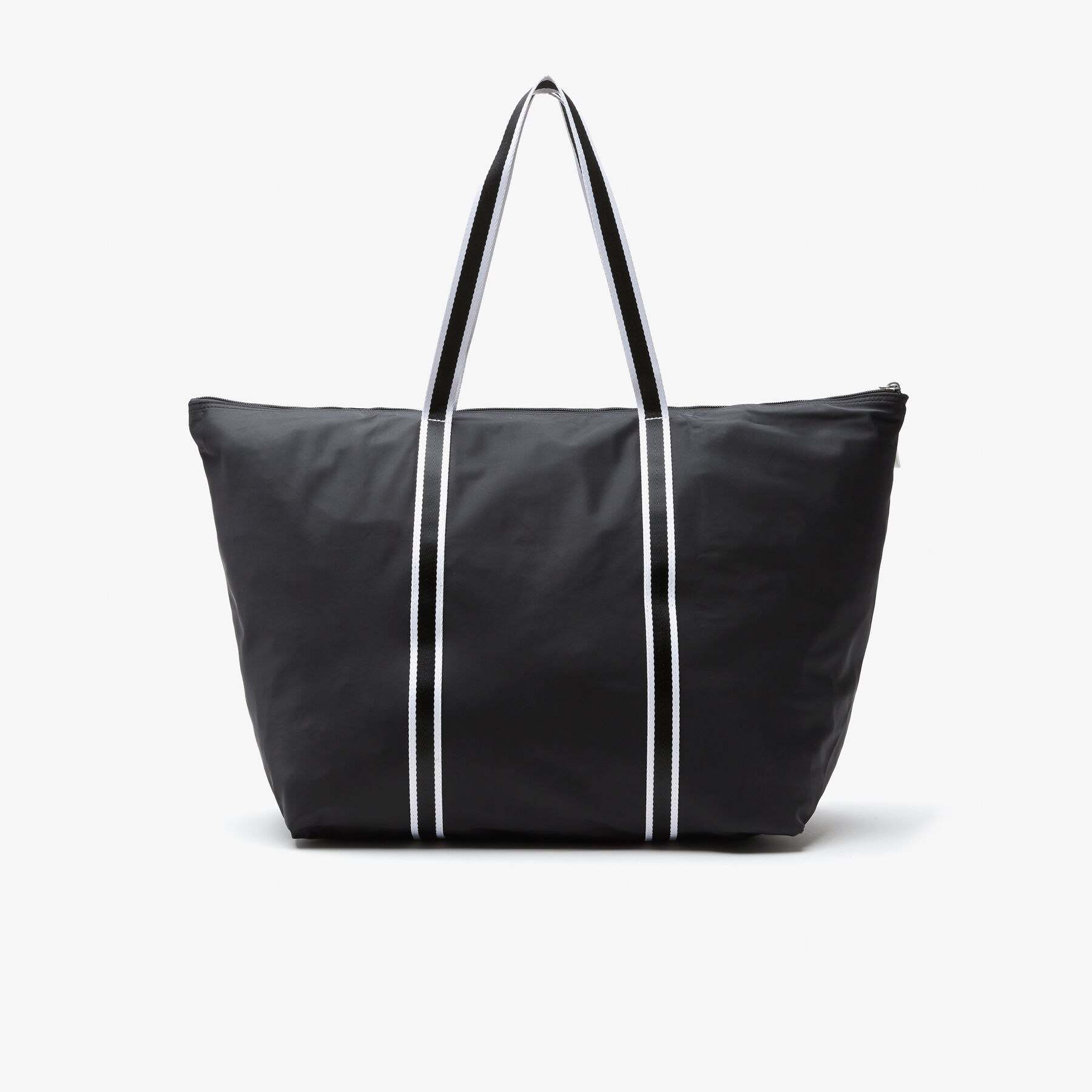 lacoste unisex contrast print collapsible weekend bag