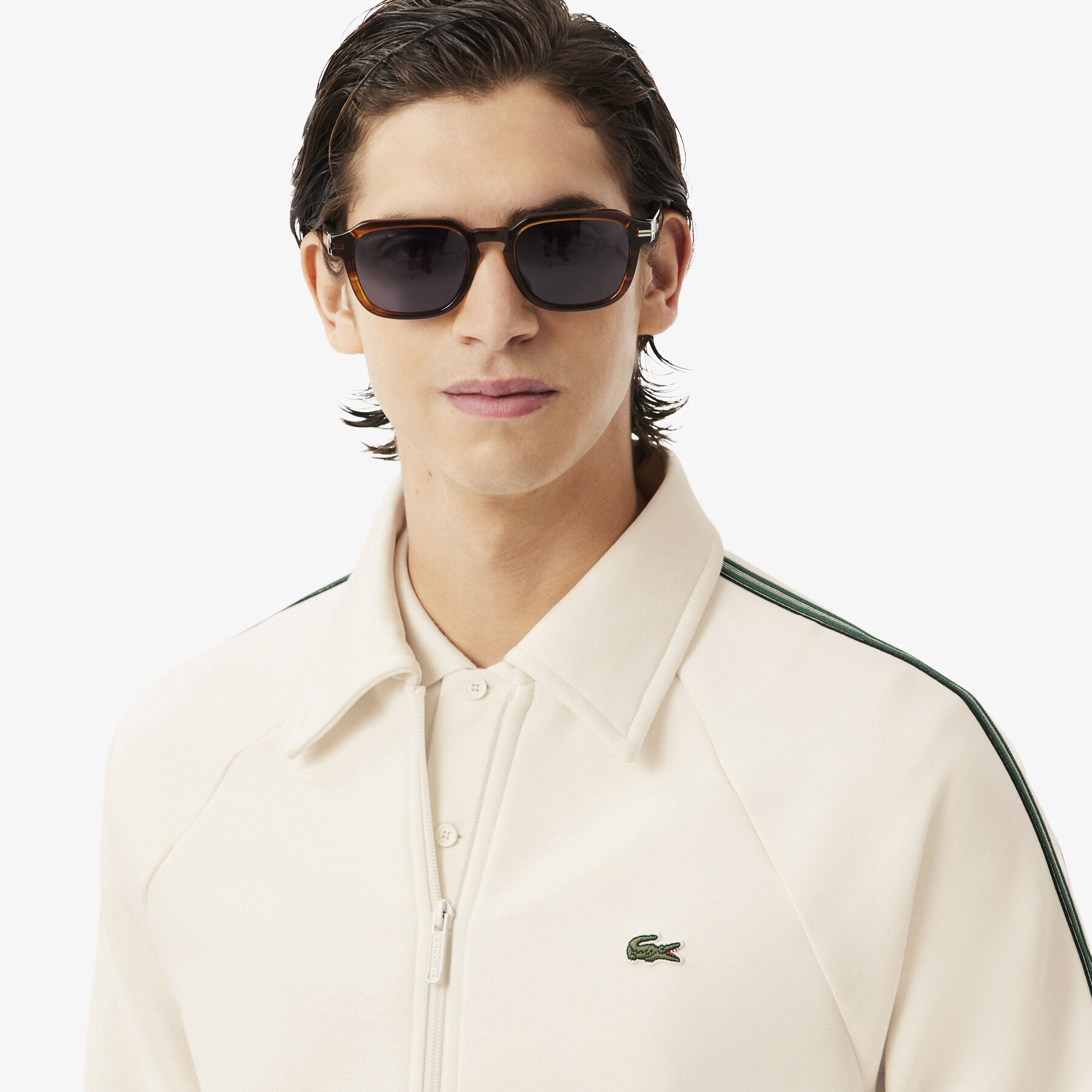French Made Zipped Sweatshirt lacoste french made zipped sweatshirt