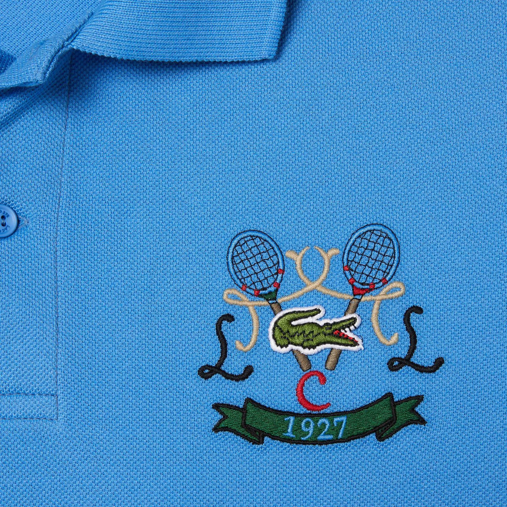 Men's Lacoste Regular Fit Tennis Embroidery Cotton Piqu&eacute; Polo Shirt