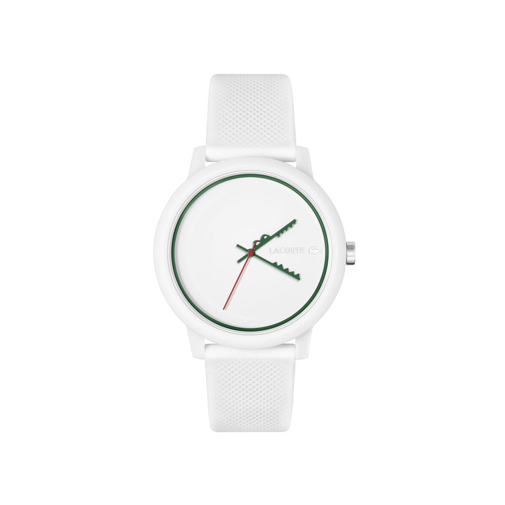 Mens White Silicone Strap Watch Mens White Silicone Strap Watch