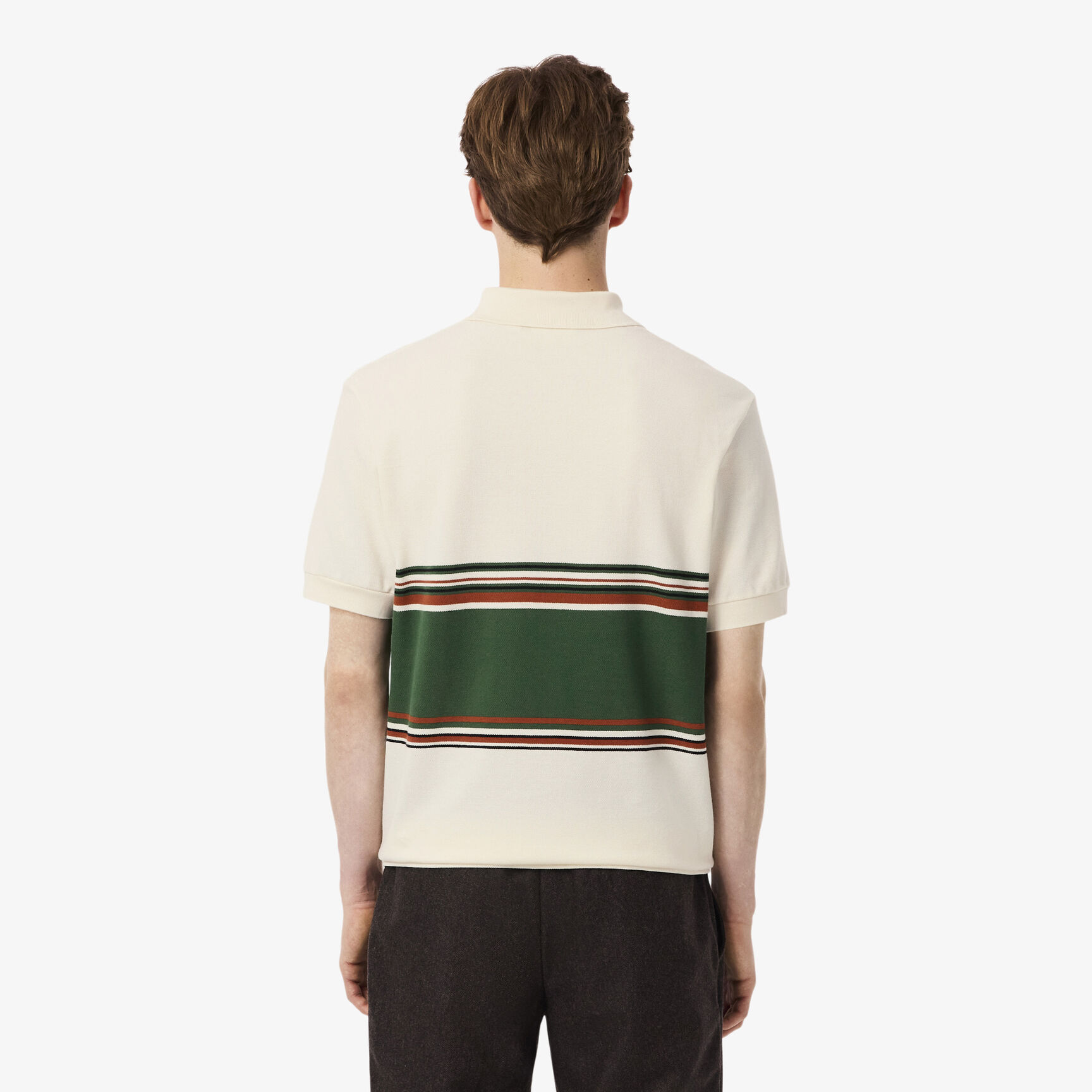 French Made Classic Fit Striped Polo Shirt