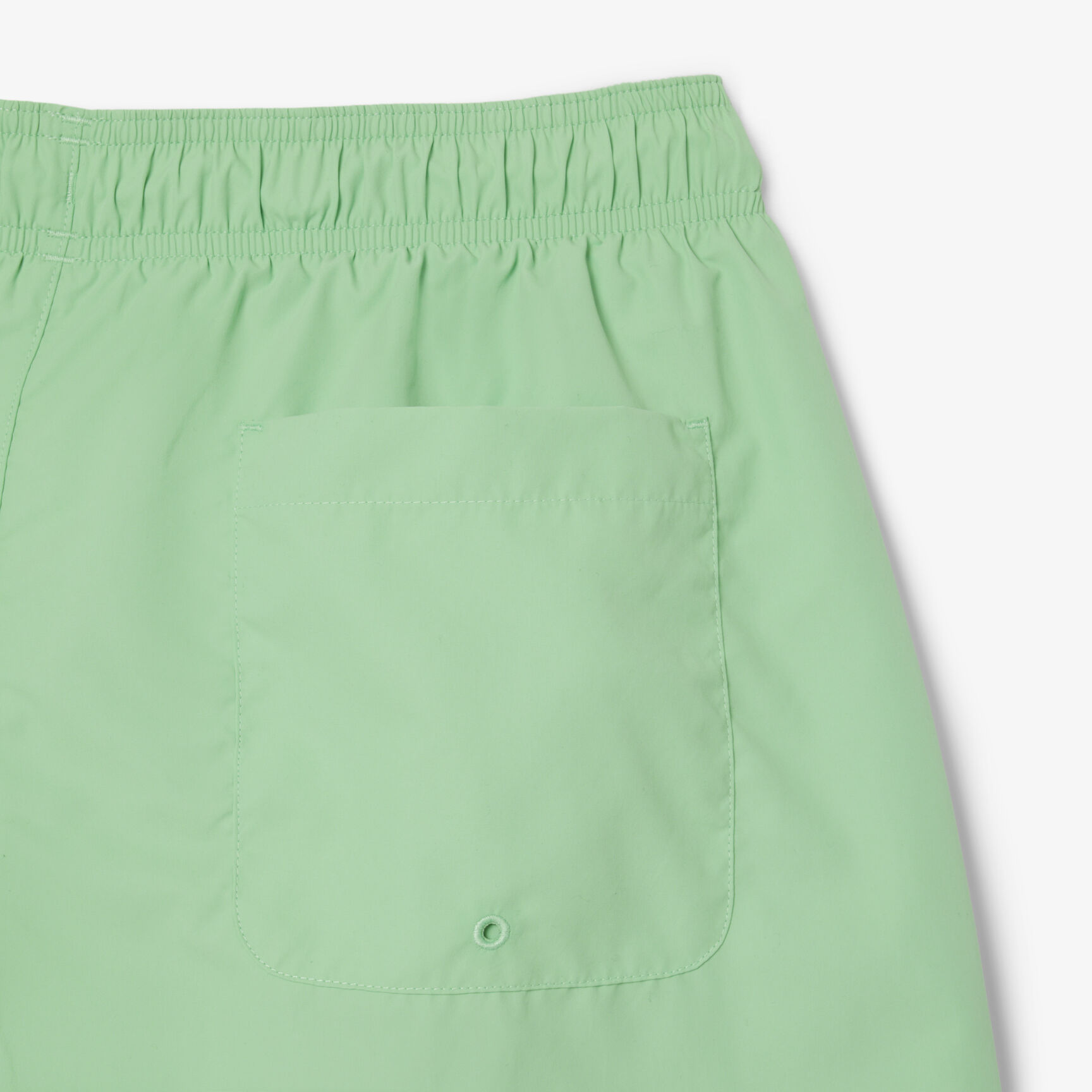 Mid Length Monochrome Swim Trunks