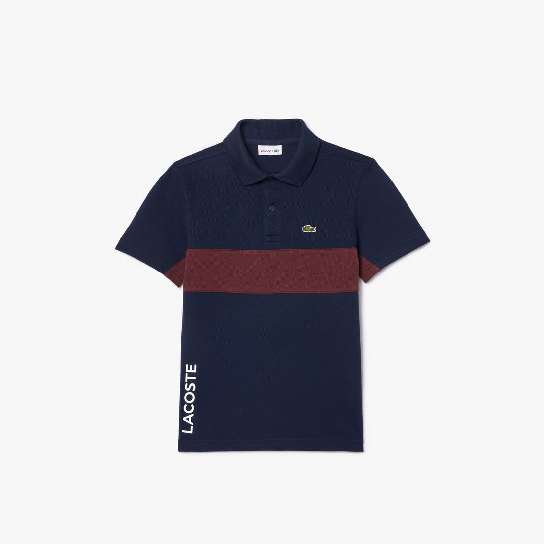 Contrast Stripe and Branding Polo Shirt Contrast Stripe and Branding Polo Shirt