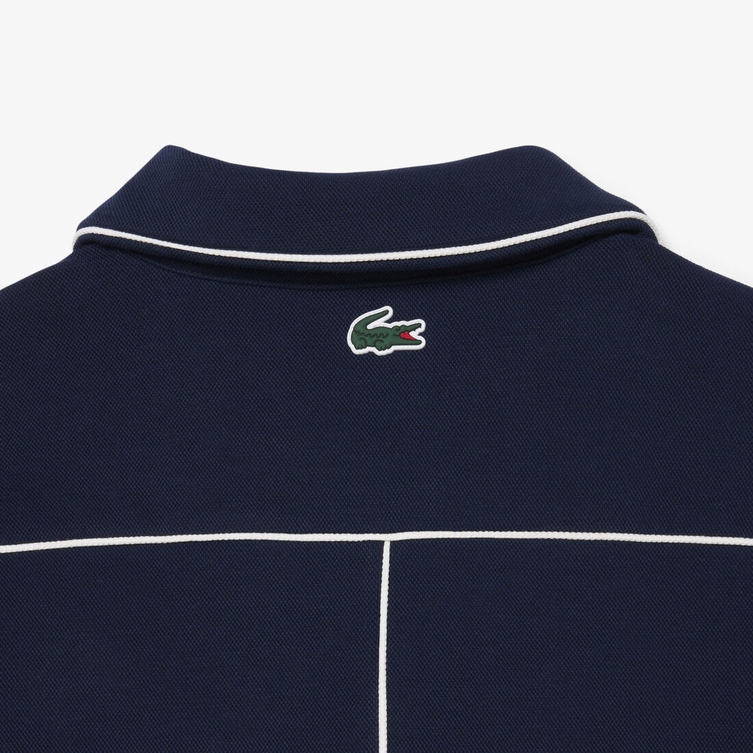 Tennis Heritage Zipped Badge Accent Sweatshirt lacoste tennis heritage zipped badge accent sweatshirt
