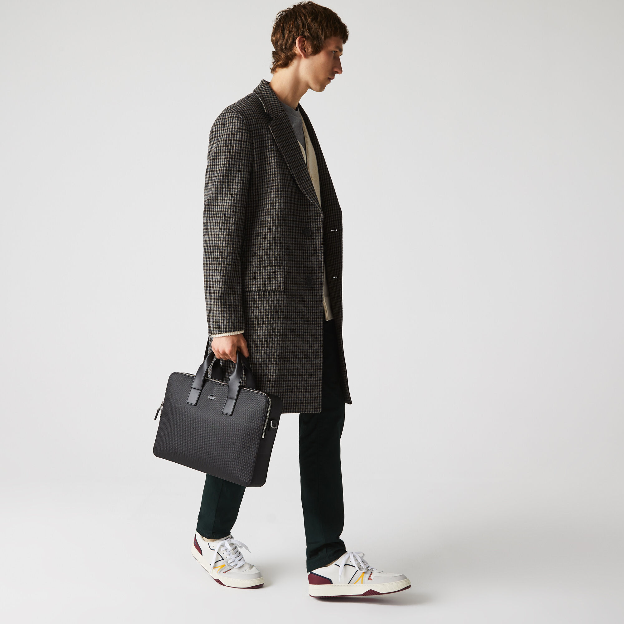 Lacoste men's chantaco computer bag hotsell