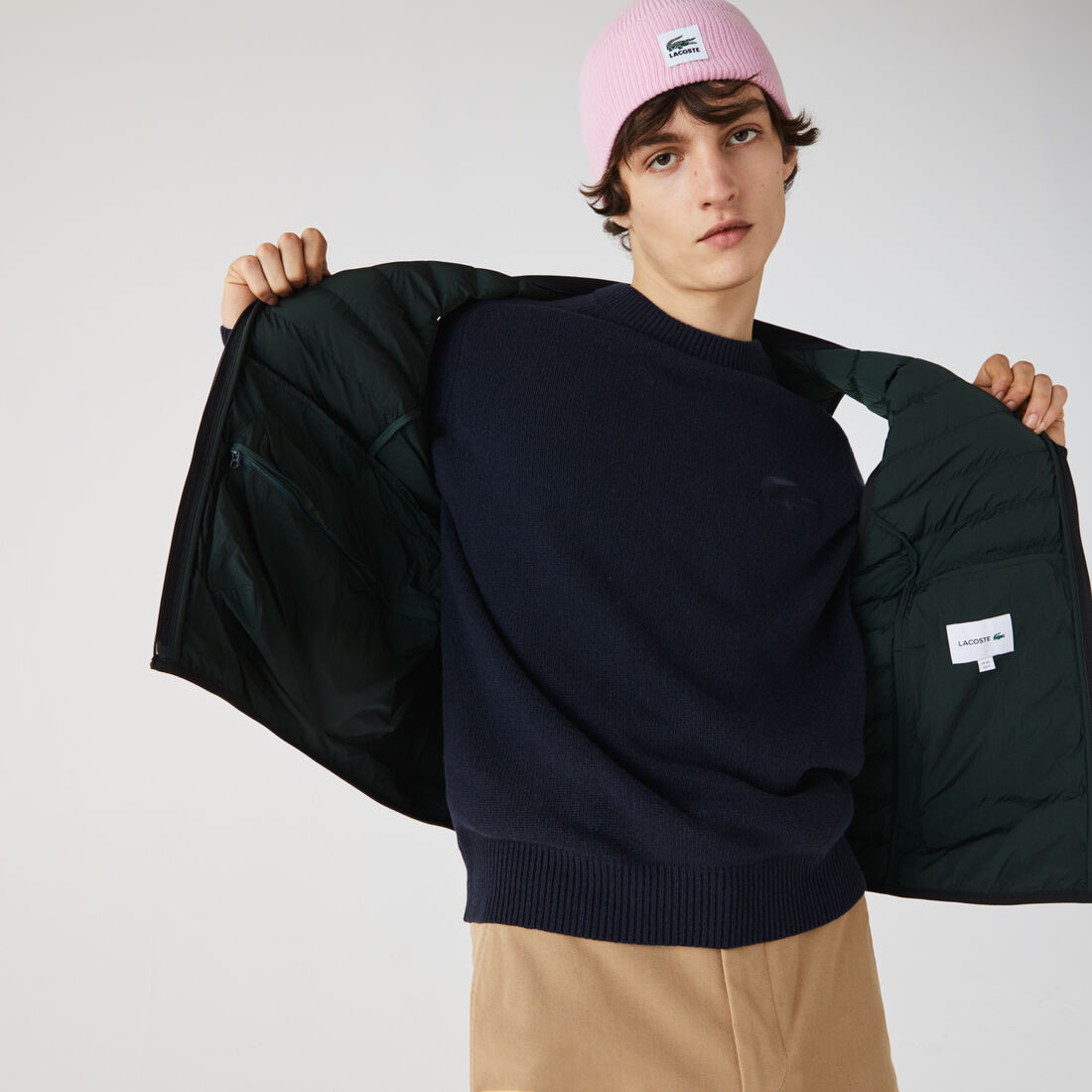 Men's Lightweight Foldable Water-Resistant Puffer Coat Men's Lightweight Foldable Water-Resistant Puffer Coat