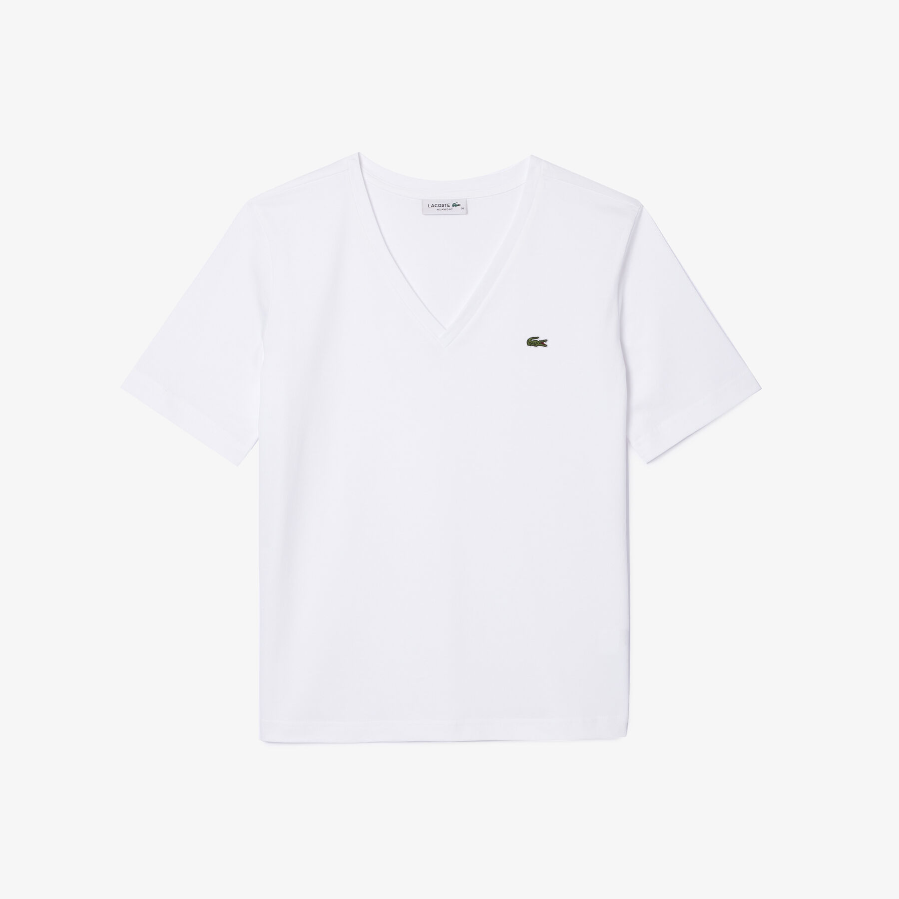Relaxed Fit Soft Cotton V Neck T-shirt Relaxed Fit Soft Cotton V Neck T-shirt