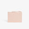 lacoste anna coated pique canvas pouch