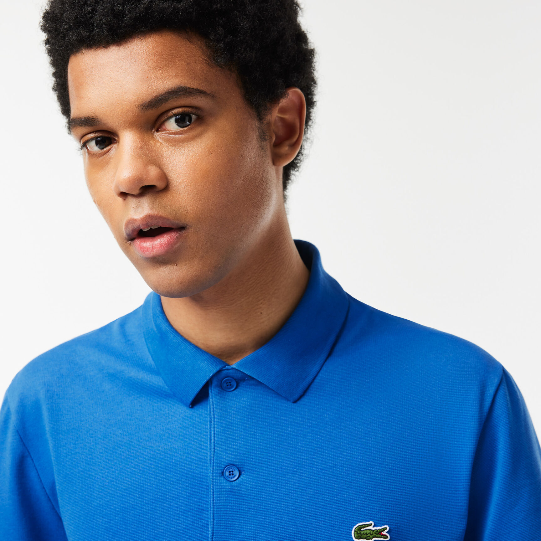 تيشيرت بولو لاكوست قطن عضوي مطاطي بقصة عادية للرجال تيشيرت بولو لاكوست قطن عضوي مطاطي بقصة عادية للرجال